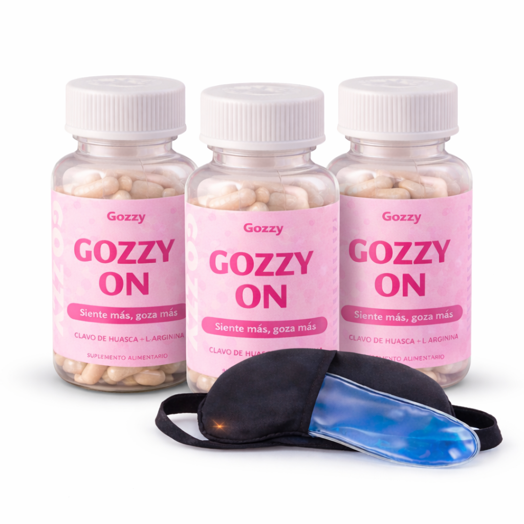 🔥 3 GOZZY ON + ANTIFAZ DE GEL DE REGALO