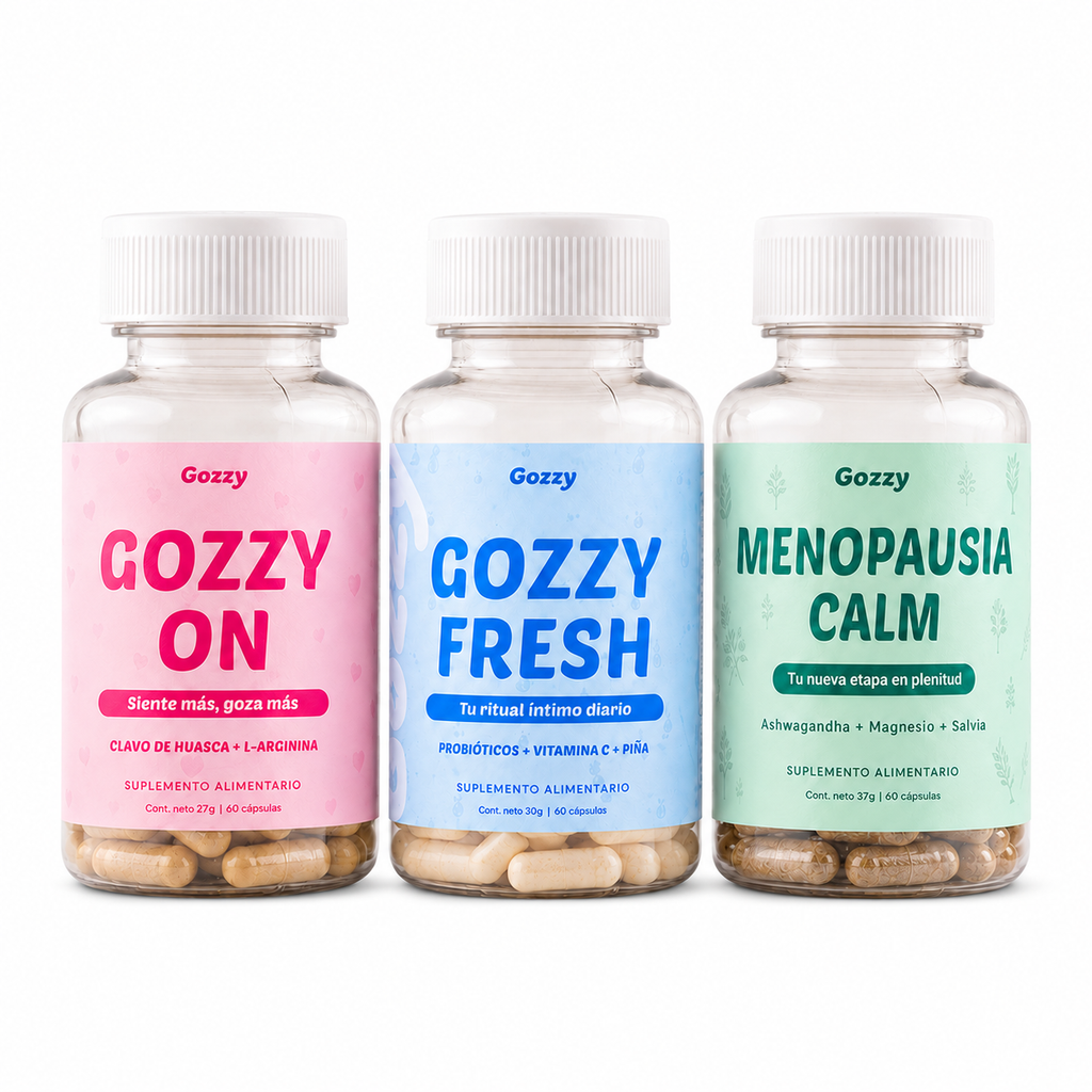 Pack Peri/Menopausia Deseo sexual + Lubricación + chichi saludable