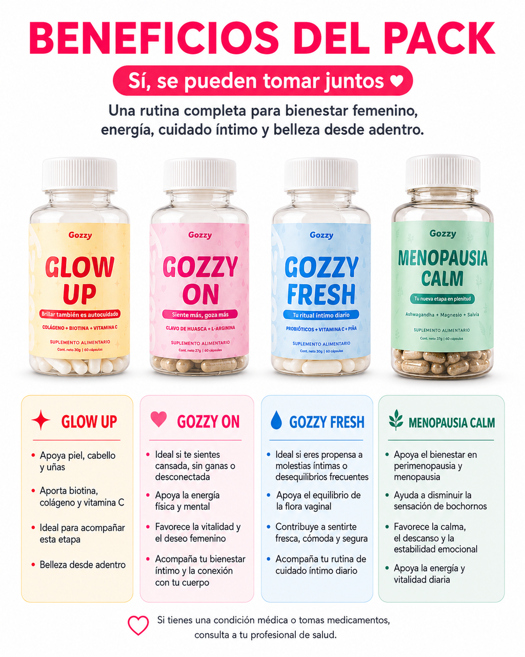 ✨ PACK MUJER PLENA - PERIMENOPAUSIA - MENOPAUSIA