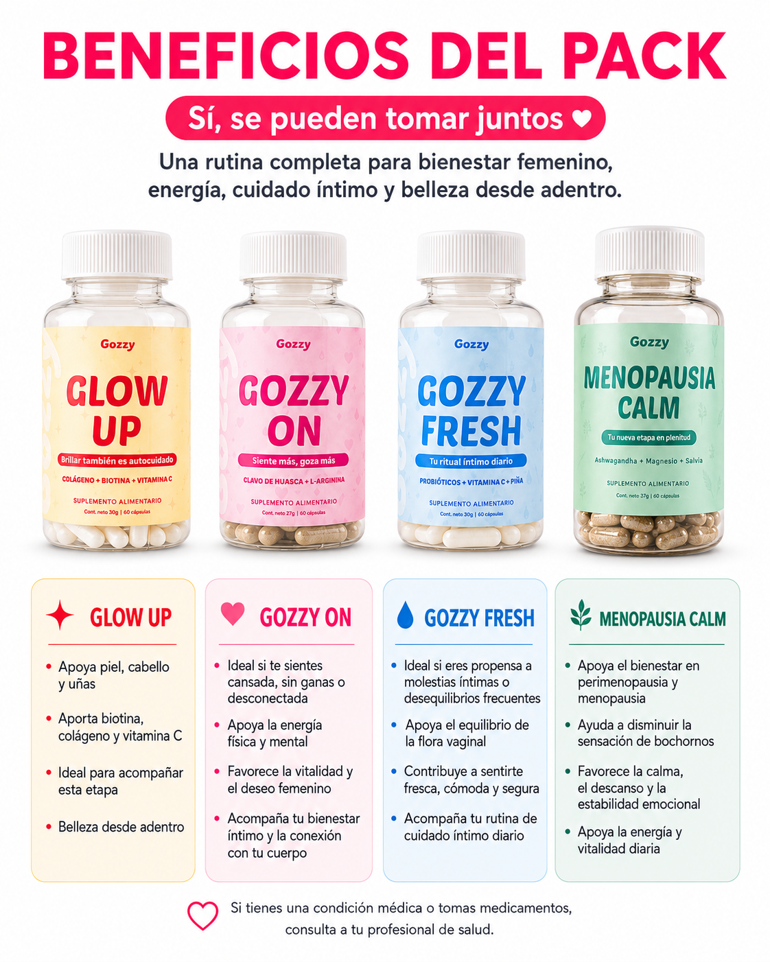 ✨ PACK MUJER PLENA - PERIMENOPAUSIA - MENOPAUSIA