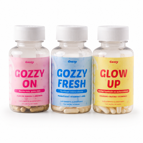 TRIPACK -  Gozzy Brilla, Goza y Siente(te) Fresh 🌟