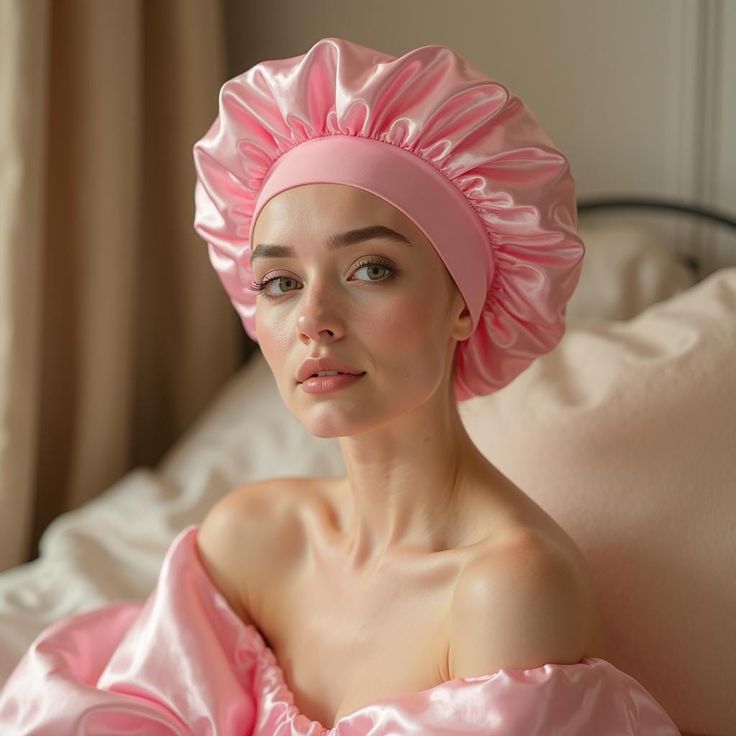 Gorro de Satín para Dormir – Cuida tu pelo mientras sueñas 💖