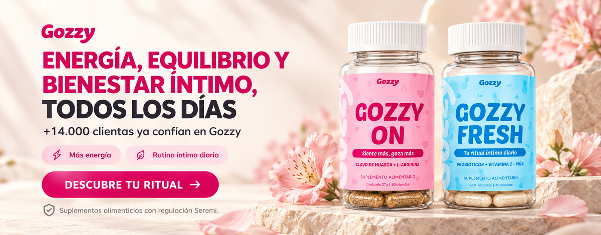 Energia, equilibrio y bienestar intimo, todos los dias - Gozzy